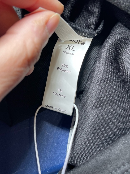 Halara High Waisted Black 2-in-1 Bodycon Suede Mini Casual Skirt Size XL - Picture 7 of 10